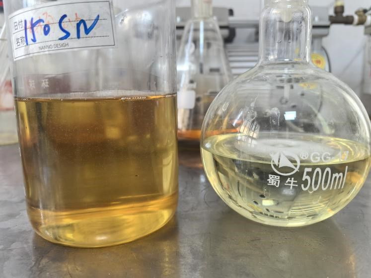 Effective crude oil decolorization process for enhanced quality